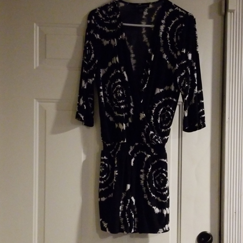 Womens dressy 3/4" romper